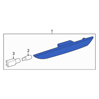 Ford OE - Rear Right Side Marker Light