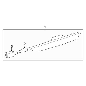 Ford OE - Rear Lamps - Side Marker Lamps