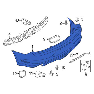 Ford OE - Rear Bumper Cover