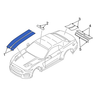 Ford OE - Front Hood Decal