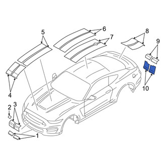 Ford OE - Rear Lower Bumper Decal
