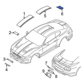 Ford OE - Rear Deck Lid Decal