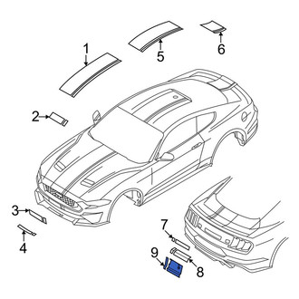 Ford OE - Rear Lower Bumper Decal