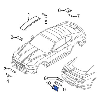 Ford OE - Rear Lower Bumper Decal