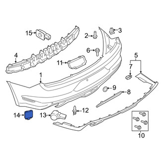 Ford OE - Blind Spot Detection System Warning Sensor