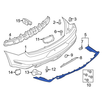 Ford OE - Rear Valance Panel