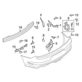 2020 Ford Mustang OEM Bumpers - Front & Rear | CARiD