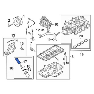 Ford OE - Engine Oil Filter Element
