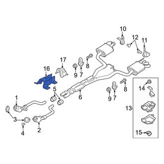 Ford OE - Front Floor Pan Heat Shield