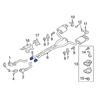 Ford OE - Catalytic Converter Clamp