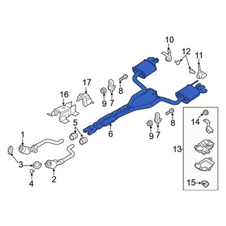 Ford OE - Exhaust Muffler