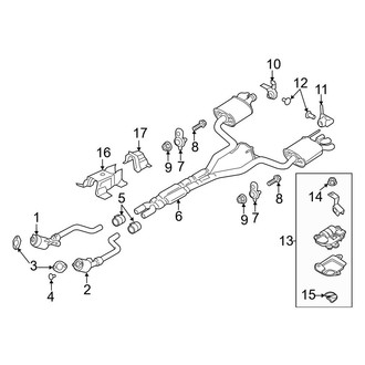 Ford OE - Exhaust System - Exhaust Components