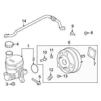 Ford OE - Cowl - Components on Dash Panel (Shelby GT500)