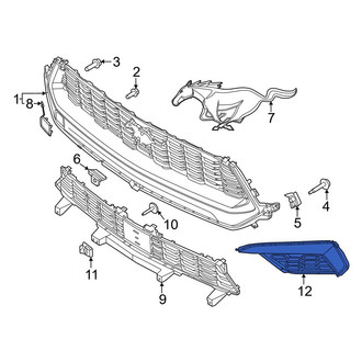 Ford OE - Front Right Grille