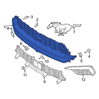 Ford OE - Front Upper Center Grille