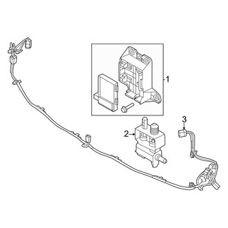 Ford OE - Front Bumper & Grille - Electrical Components (2.3L)