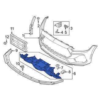 Ford OE - Front Bumper Cover Reinforcement