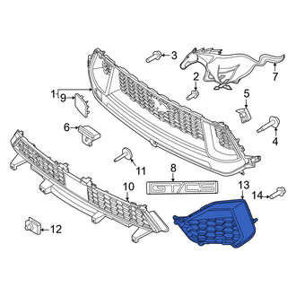 Ford OE - Front Left Grille