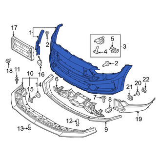 Ford OE - Front Bumper Cover