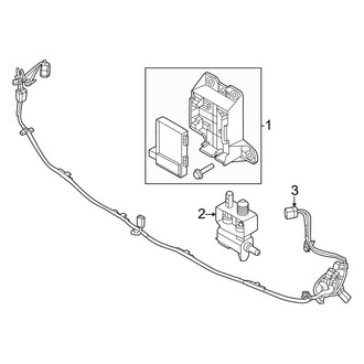 Ford OE - Front Bumper & Grille - Electrical Components (Dark Horse / Dark Horse Premium)