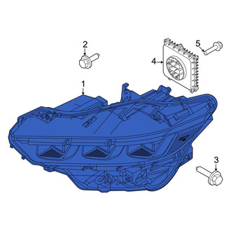 Ford OE - Front Right Headlight Assembly