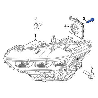 Ford OE - High Intensity Discharge (HID) Lighting Ballast Screw