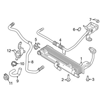 Ford OE - Cooling - Trans Oil Cooler (2.3L)