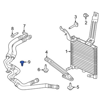 Ford OE - Engine Oil Cooler Line Clip