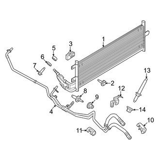 Ford OE - Cooling - Trans Oil Cooler (Standard Tr)