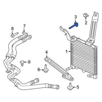 Ford OE - Radiator Support Tie Bar Bolt