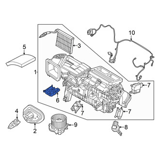 Ford OE - HVAC Blend Door Actuator