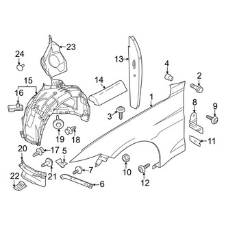 Ford OE - Fender & Components