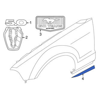 Ford OE - Front Left Fender Decal