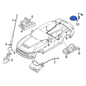 Ford OE - GPS Navigation System Antenna