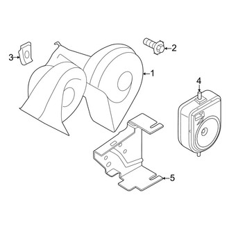 Ford OE - Electrical - Horn