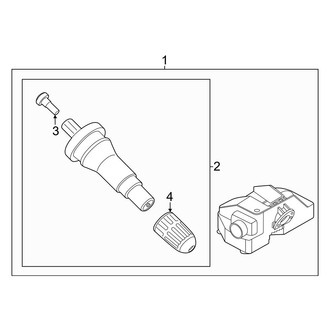 Ford OE - Electrical - Tire Pressure Monitor Components (EcoBoost / EcoBoost Premium / GT / GT Premium)