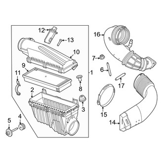 Ford OE - Engine - Air Intake (2.3L)