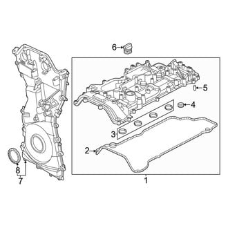 Ford OE - Engine - Valve & Timing Covers (2.3L)