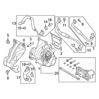 Ford OE - Engine - Turbocharger & Components (2.3L)