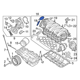Ford OE - Engine Intake Manifold Gasket