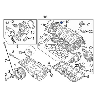 Ford OE - Engine Intake Manifold Insulator