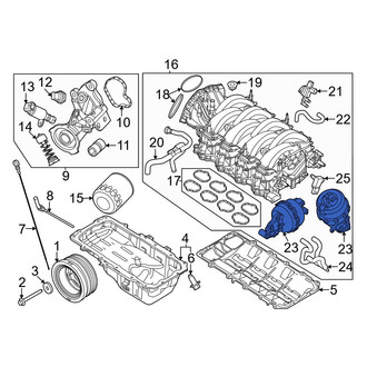 Ford OE - Engine Intake Manifold Runner Vacuum Actuator