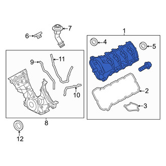 Ford OE - Left Engine Valve Cover
