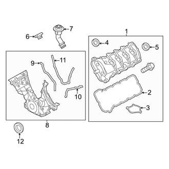 Ford OE - Engine - Valve & Timing Covers