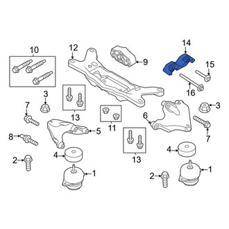Ford OE - Manual Transmission Mount Insulator