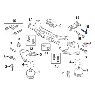 Ford OE - Automatic Transmission Mount Bolt