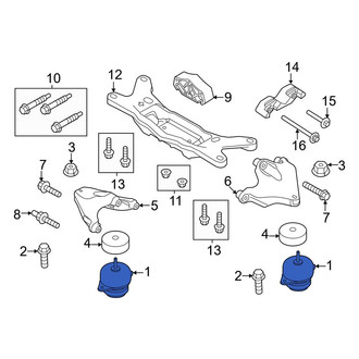 Ford OE - Engine Mount