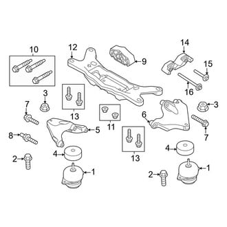 Ford OE - Engine & Transmission Mounting