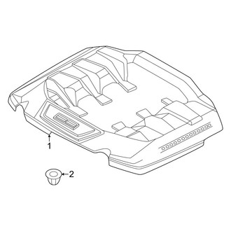 Ford OE - Engine Appearance Cover (Dark Horse / GT / GT Premium)