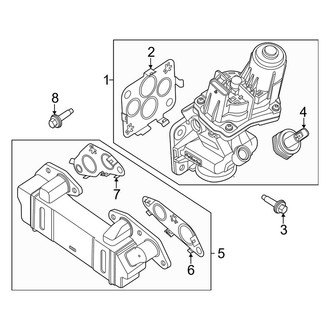 Ford OE - Emission System - EGR System (2.3L)